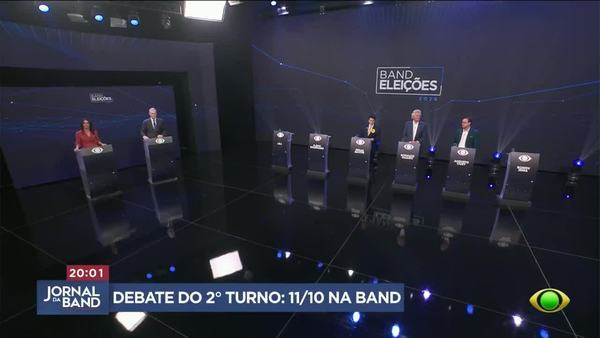 Grupo Bandeirantes define data do 1° debate presidencial do 2° turno