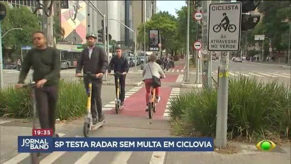 São Paulo testa radares para medir velocidade em ciclovias