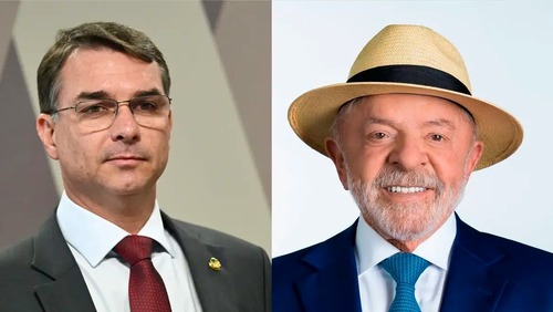 Flávio Bolsonaro compara PEC do 6x1 a promessa de picanha de Lula