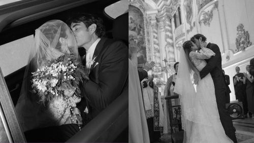 Giulia Be publica primeiras fotos do casamento religioso com Conor Kennedy