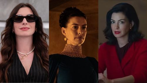 Anne Hathaway brilha e domina os cinemas em 2026; relembre seus lançamentos