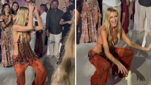 Aplaudida por Justus, Ana Paula Siebert dança "Na Boquinha da Garrafa"