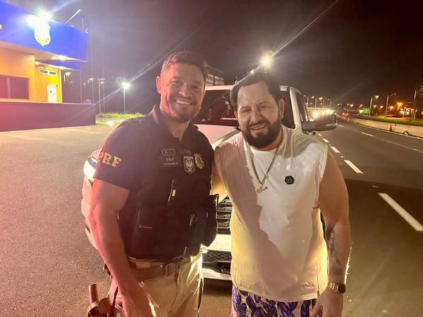 Marrone é abordado pela PRF durante fiscalização em Rio Preto