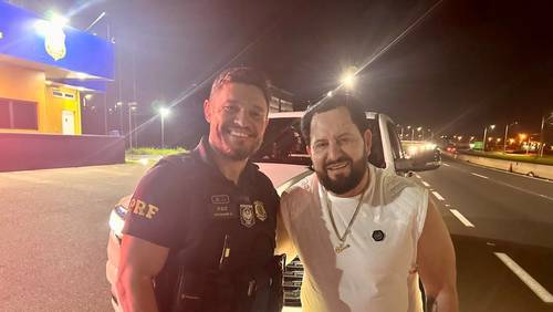 Marrone é abordado pela PRF durante fiscalização em Rio Preto