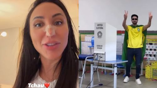 Irmã de Deolane Bezerra provoca Rico após vitória de Lula: 'Fez as malas?'