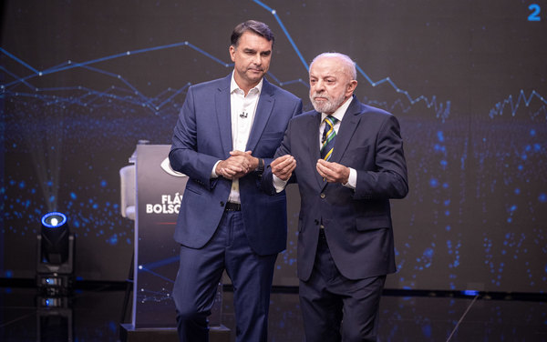 Lula fala sobre ida de Flávio aos EUA: 'Quem não deve, não teme'