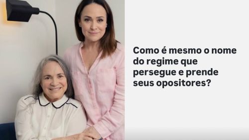 Filha de Regina Duarte reflete após ação da PF contra Flávio Bolsonaro; entenda