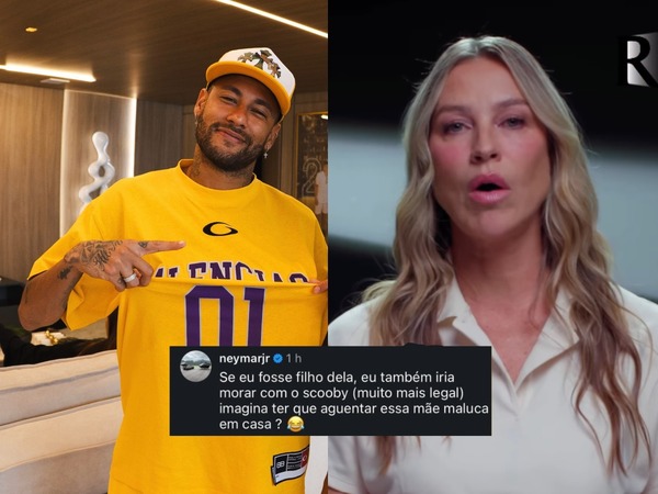 Neymar alfineta Luana Piovani: 'Imagina ter que aguentar essa mãe maluca?'
