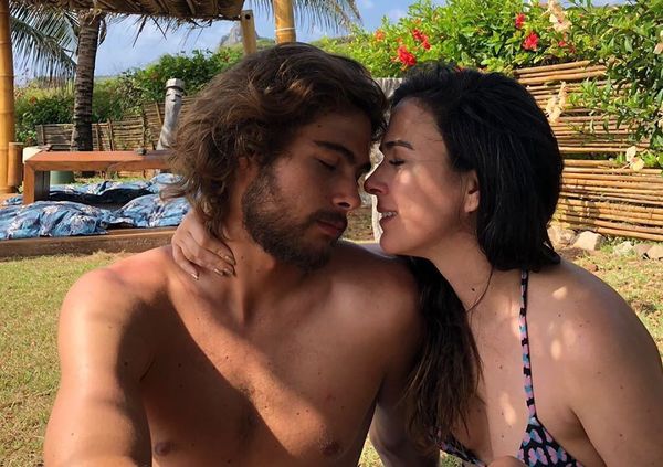 Tatá Werneck e Rafael Vitti comemoram três anos juntos com declarações de amor