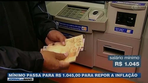 Bolsonaro anuncia salário mínimo de R$ 1.045 a partir de 1º de fevereiro