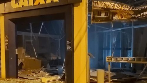 Banco é alvo de explosões na região de Ribeirão Preto