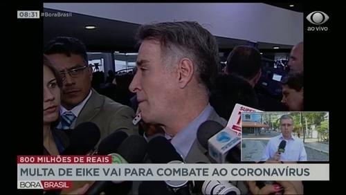 Multa de R$ 800 milhões paga por Eike Batista será destinada ao combate do Covid-19