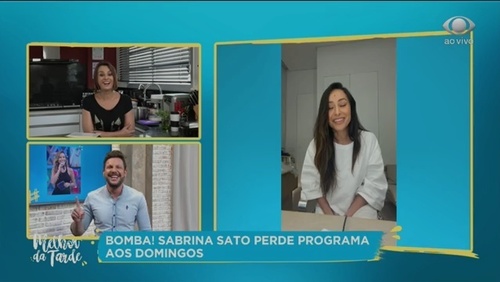 Sabrina Sato perde programa aos domingos