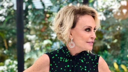 Apresentadora Ana Maria Braga comemora aniversário e ganha surpresa no hospital