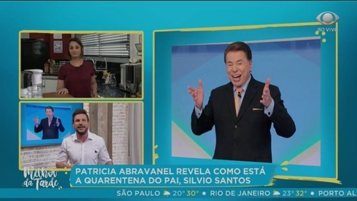 Patrícia Abravanel desabafa sobre isolamento de Silvio Santos: “É difícil”