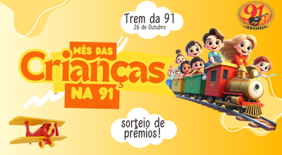 MÊS DAS CRIANÇAS NA 91