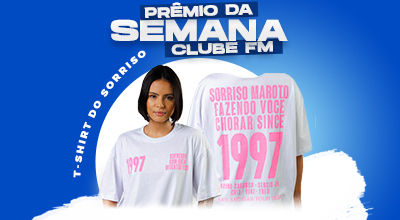 Prêmio da Semana: T-Shirt Sorriso As Antigas 