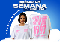 Prêmio da Semana: T-Shirt Sorriso As Antigas 