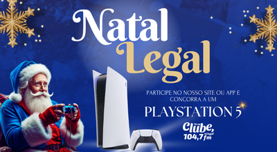 NATAL LEGAL - SORTEIO PLAYSTATION 5