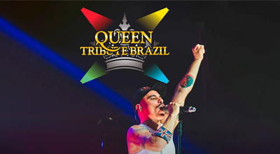 Par de Convites Queen Tribute Brazil no Theatro Pedro II [30/05]