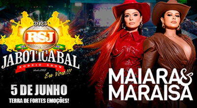 Par de Convites Rodeio Show Jaboticabal- Maiara & Maraisa [05.06.2025]