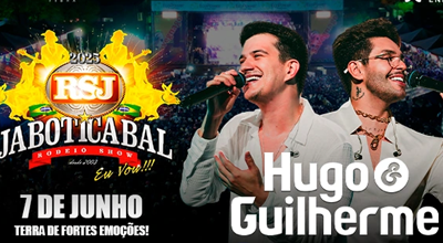 Par de Convites Rodeio Show Jaboticabal - Hugo & Guilherme [07.06.2025]