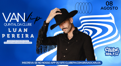 VAN VIP QUINTAL COM LUAN PEREIRA