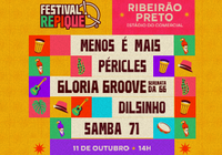 Par de Convites Festival Repique