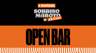 Par de Convites OPEN BAR - Sorriso As Antigas
