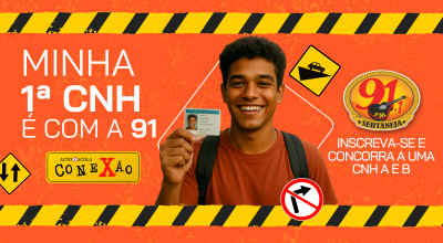 MINHA CNH É COM A 91