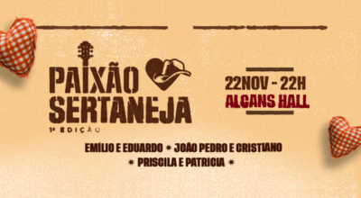 Par de Convites Paixão Sertaneja