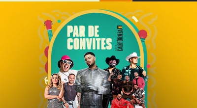 Par de Convites FRONTSTAGE Bloco California