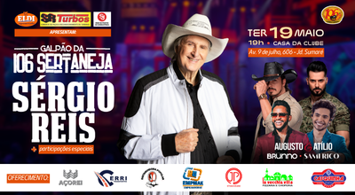 Galpão da 106 FM com Sérgio Reis