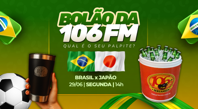 Bolão da 106: Brasil x Japão