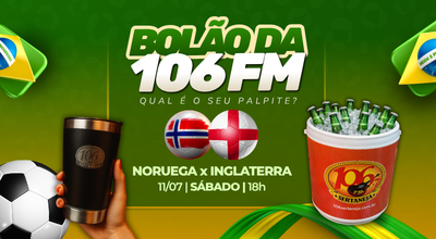 Bolão da 106: Noruega x Inglaterra