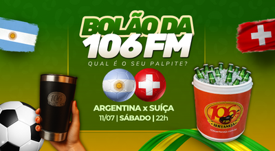 Bolão da 106: Argentina x Suíça