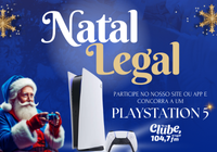 NATAL LEGAL - SORTEIO PLAYSTATION 5