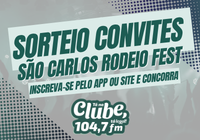 SORTEIO CONVITES SAO CARLOS RODEIO FEST